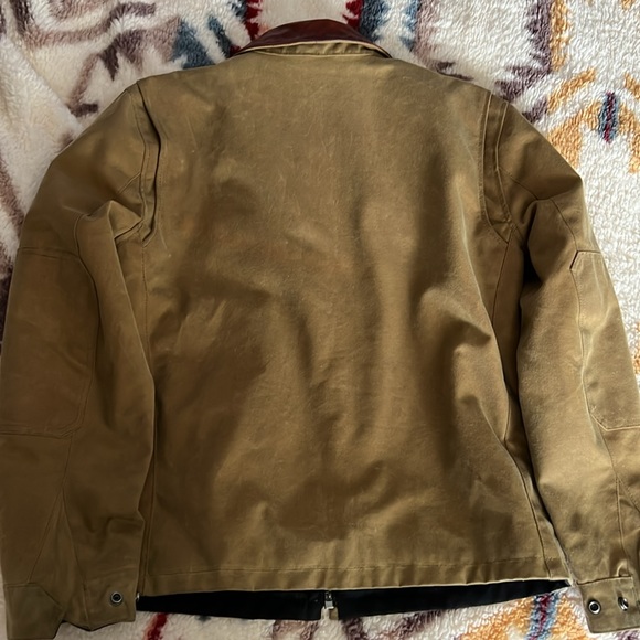 Iron & Resin Military Field Jacket - Brown and Tan - Picture 4 of 9